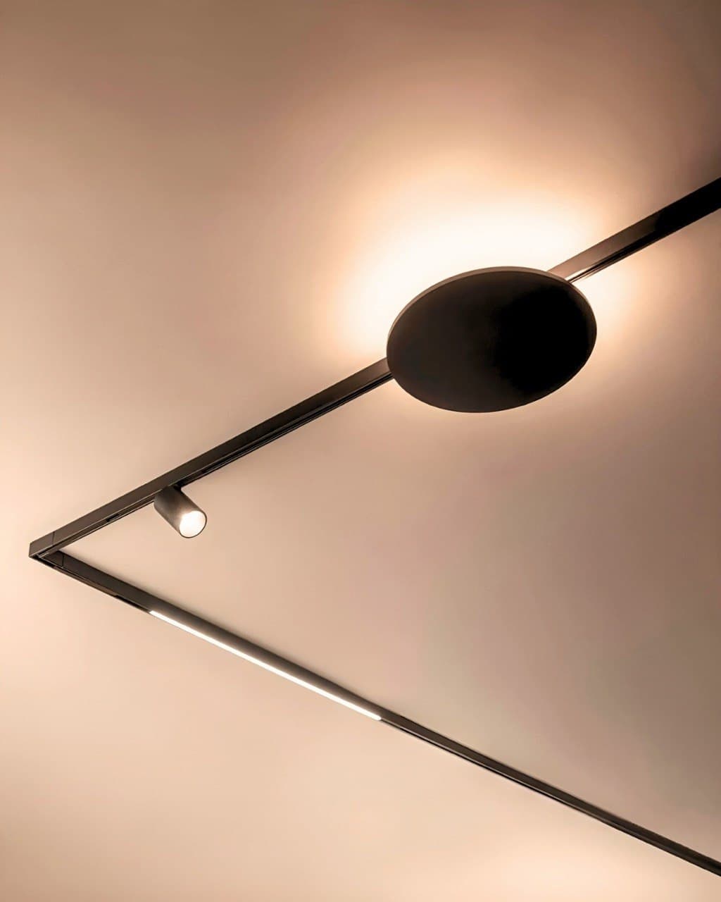 Sistema de iluminación lineal integrado en arquitectura interior